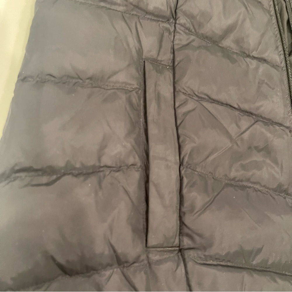 J.Jill Down lined black puffer vest - Picture 14 of 14